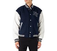 Mil-Tec NY Baseball, giacca in tessuto XXL male Blu Scuro/Bianco