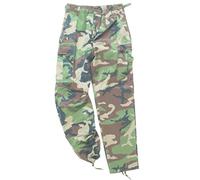 Mil-Tec US Feld BDU, pantaloni cargo S male Woodland