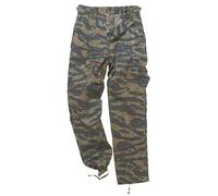 Mil-Tec - Pantaloni da uomo Tiger Stripe 35"-37" (Large)