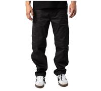 Mil-Tec - Pantaloni Zip Tipo BDU Nero, Pantaloni Unisex - Adulto