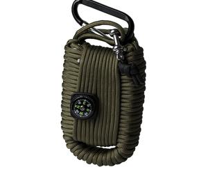 Mil-Tec PARACORD SURVIVAL KIT LARGE oliva 16027701