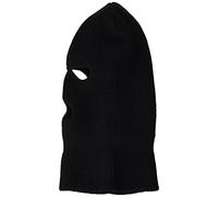 Mil-Tec - Passamontagna Balaclava in acrilico, con 3 fori, Uomo, nero