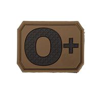 Mil-Tec 'Patch 3D Blood 0 Positivo Dark Coyote