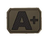 Mil-Tec PATCH 3D BLOOD A POSITIVO oliva 16831101