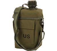 Mil-Tec Patrol Canteen 2 litri con custodia e cinghia oliva