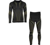 Mil-Tec Performance, biancheria intima funzionale L/XL male Nero