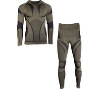 Mil-Tec Performance, biancheria intima funzionale S/M male Oliva