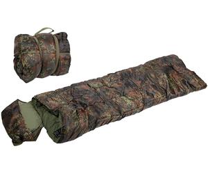 Mil-Tec Pilot Camo, sacco a pelo male Camo (Flecktarn)