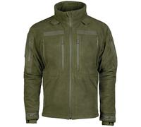 Mil-Tec Plus Cold Weather Fleece Jacket Uomo Esercito Escursioni Caldo Oliva