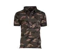 Mil-Tec Polo Prewash Co. Pikee Woodland, Taglia XL