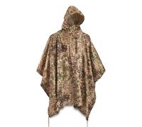 Mil-Tec Poncho Arid Flecktarn Ripstop impermeabile mimetico stile esercito