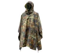 Mil-Tec PE, poncho Taglia unica male Camo (Flecktarn)