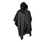 Mil-Tec Vinyl, poncho Taglia unica male Nero