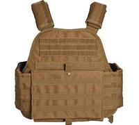 Mil-Tec Plate Carrier, gilet Taglia unica male Beige (Coyote)