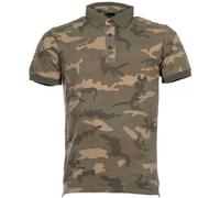 Mil-Tec Prewash Co. Pique Polo Shirt Dark Camo