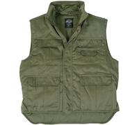 MIL-TEC Ranger Gilet Foderato S-6XL Trapuntato da Caccia Pescatore con