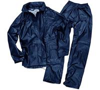 Mil-Tec Regenanzug, Tuta Da Pioggia Uomo, Azzurro, M