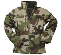 Mil-Tec Softshell SCU 14 Militare Combattere Uomo Giacca Cappuccio Cappotto CCE