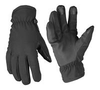 Mil-Tec Softshell Thinsulate Guanti Caldo Polizia Sicurezza Protezione Nero Uomo