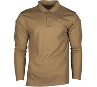 Mil-Tec Tactical, camicia funzionale a maniche lunghe M male Marrone Chiaro (Coyote)