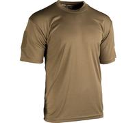 Mil-Tec Tactical Quick-Dry, maglietta M male Marrone Chiaro (Coyote)