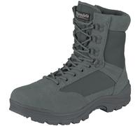 Mil-Tec Tactical Side Zip Sicurezza Esercito Uomo Stivali Deserto Urbano Grigio