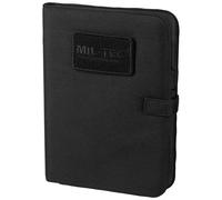 Mil-Tec Tattico Notebook Medio Gamma Sicurezza Scrittura Pad Blocco Note Nero