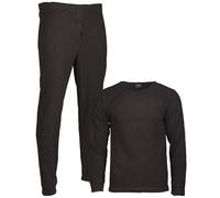 Mil-Tec Termofleece Uomo Girocollo XS-3XL Set Unterhose Fleece Oliv Nero