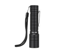 Mil-Tec Torcia Tattica Led 1000 Lumens Ricaricabile con Zoom, Mission Miltec in Alluminio