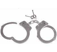 Mil-Tec Unisex - Adulti Double Lock Hand Cuffs, Argento, Taglia Unica