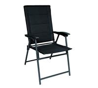 Mil-Tec Unisex - Adulto 14451002 Sedia Pieghevole Sedia Nero, Taglia Unica