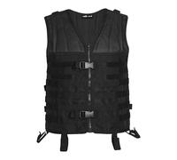 Mil-Tec Vest-13462102 Gilet, Nero, Taglia Unica Unisex-Adulto