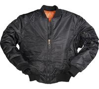 Mil-Tec US Aviator MA1 PES, giacca in tessuto XL male Nero