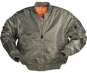 Mil-Tec US Aviator MA1 PES, giacca in tessuto XL male Oliva