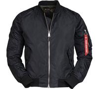 Mil-Tec US Aviator MA1 Summer, giacca in tessuto XL male Nero