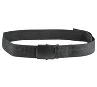 Mil-Tec US BELT BLACK BUCKLE 38 mm (cintura per pantaloni) (nero), nero, Taglia unica