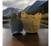 Mil-Tec - US Plastic Canteen - Field Bottle with Cover - Coyote