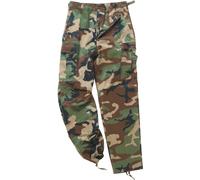 Mil-Tec US Ranger, pantaloni cargo 4XL male Woodland