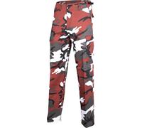 Mil-Tec US Ranger, pantaloni cargo S male Red Camo