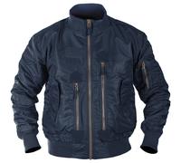 Mil-Tec US Tattico Giacca Di Volo Uomini Viaggio Bomber Windblocker Blu scuro