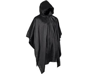 Mil-Tec Vinyl, poncho Taglia unica male Nero