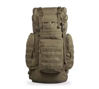 Mil-Tec Zaino da combattimento BW Gen.II (65 L) • Zaino tattico militare con sistema MOLLE e protezione antipioggia • Zaino esercito federale, zaino da trekking, zaino da viaggio per trekking e uso