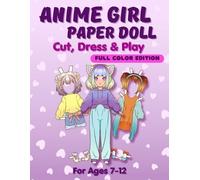 Mila Albeni Anime Girl Paper Doll (Tascabile)