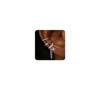 MILACOLATO Ear Cuff Orecchini Donna Oro Orecchini Senza Buco Donna Earcuffs con Regolabile Ipoallergenici Piercing Finti Helix Cartilagine Non Piercing Regolabili a ClipD