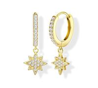 MILACOLATO Orecchini Cerchio Donna Argento Oro Grandi Piccoli Orecchini Lunghi Don Acciaio Chirurgico Anallergici Pendenti Gioielli Set Grandi Tondi Donna Bambina