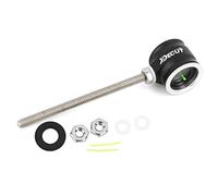 MILAEM Tiro con L'Arco Arco ricurvo Mirino Puntina Punto di Mira 0,5 0,75 1,0 Fibra Ottica Barra Destra e Mano Sinistra (Nero, 0.5)