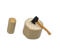 Milageto 1:12 Set di Ascia e di Legno per terrario, Statuetta, Micro Paesaggio, Modello Misto, Decorazione per casa delle Bambole, Mini Set di, Marrone Chiaro