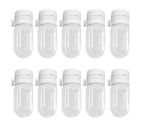 Milageto 10 pezzi di contagocce, mini bottigliette per cosmetici, 2 ml, struccanti multiuso portatili, bottiglie da viaggio