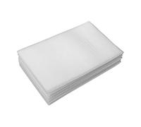 Milageto 100 pezzi di sacchetti in schiuma per imballaggio, spedizione, trasloco, manicotti per bicchieri, stoviglie, tazze, oggetti da collezione