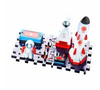 Milageto 15 Pezzi Set di Circuiti SM Didattico Creativo, Set di Apprendimento Elettronica, Semplice, Giocattolo Scientifico, per Casa, Scuola, Bambini, Stile A